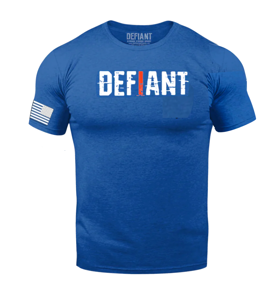 COLOR DEFIANT WITH FLAG T-SHIRT
