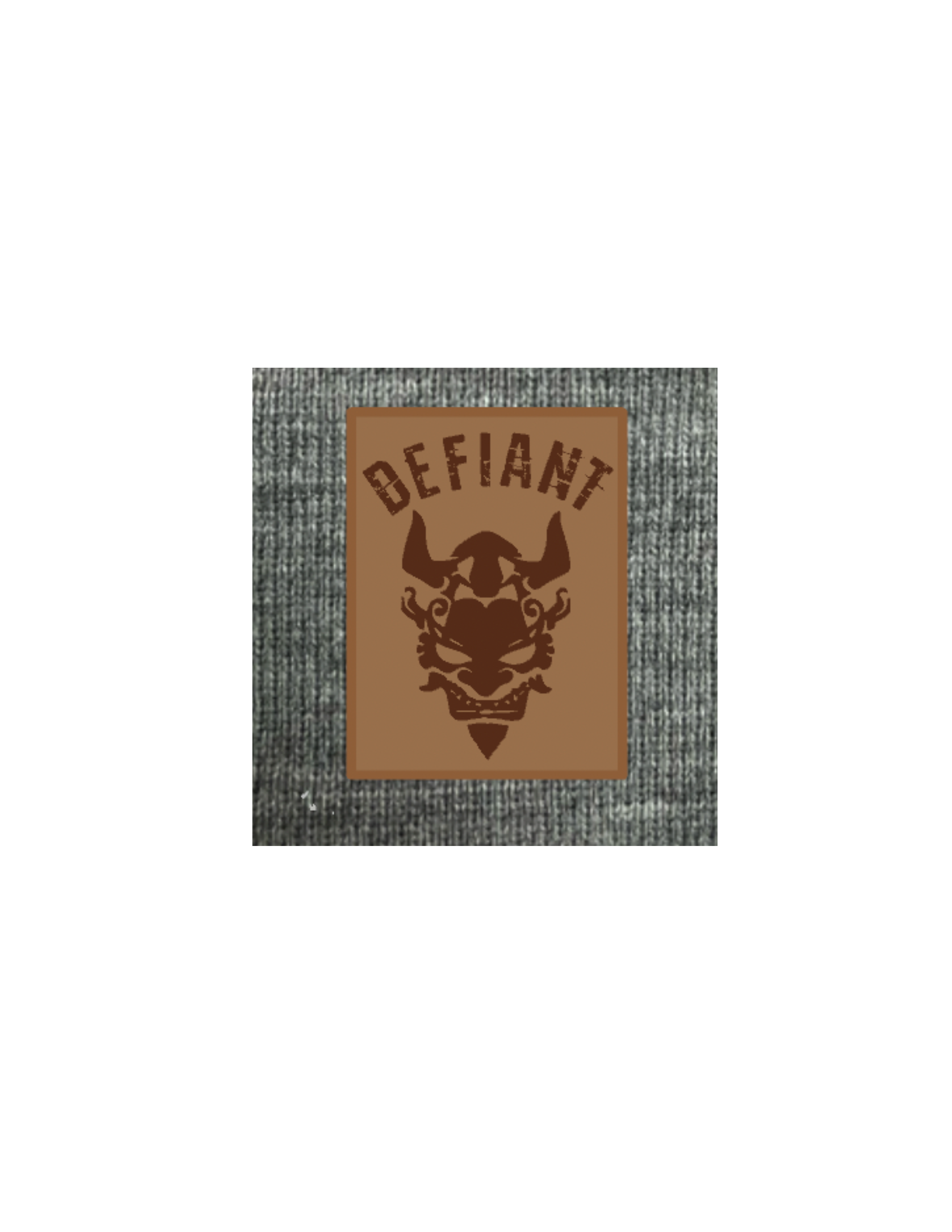 CLASSIC BEANIE HAT - with DEFIANT LEATHER PATCH - IS HERE!