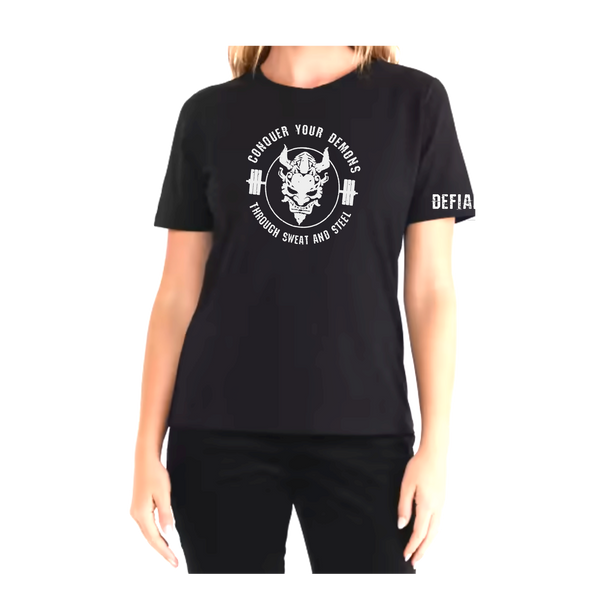 Load image into Gallery viewer, UNISEX TRIBEND T - CONQUER YOUR DEMONS - SIZES XS - XL
