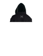 Load image into Gallery viewer, NEW DROP: &quot;I NEVER QUIT&quot; LIGHT WEIGHT HOODIE - TRUE BLACK
