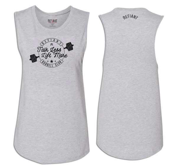 Load image into Gallery viewer, TALK LESS-LIFT MORE - THAT&#39;S WHAT WE DO! - Women&#39;s Muscle Tank
