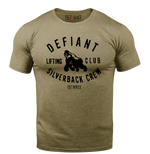 Load image into Gallery viewer, DEFIANT SILVERBACK CREW LIFTING CLUB - sizes Sm to 4xl
