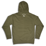 Load image into Gallery viewer, SILVERBACK MIDWEIGHT HOODIE - ARMY HEATHER
