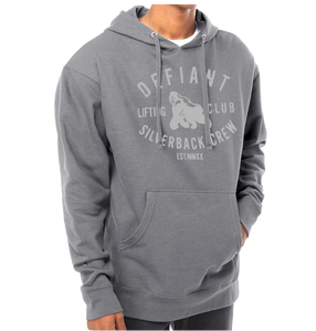 NEW COLOR - SILVER SILVERBACK HOODIE - LIMITED SIZES